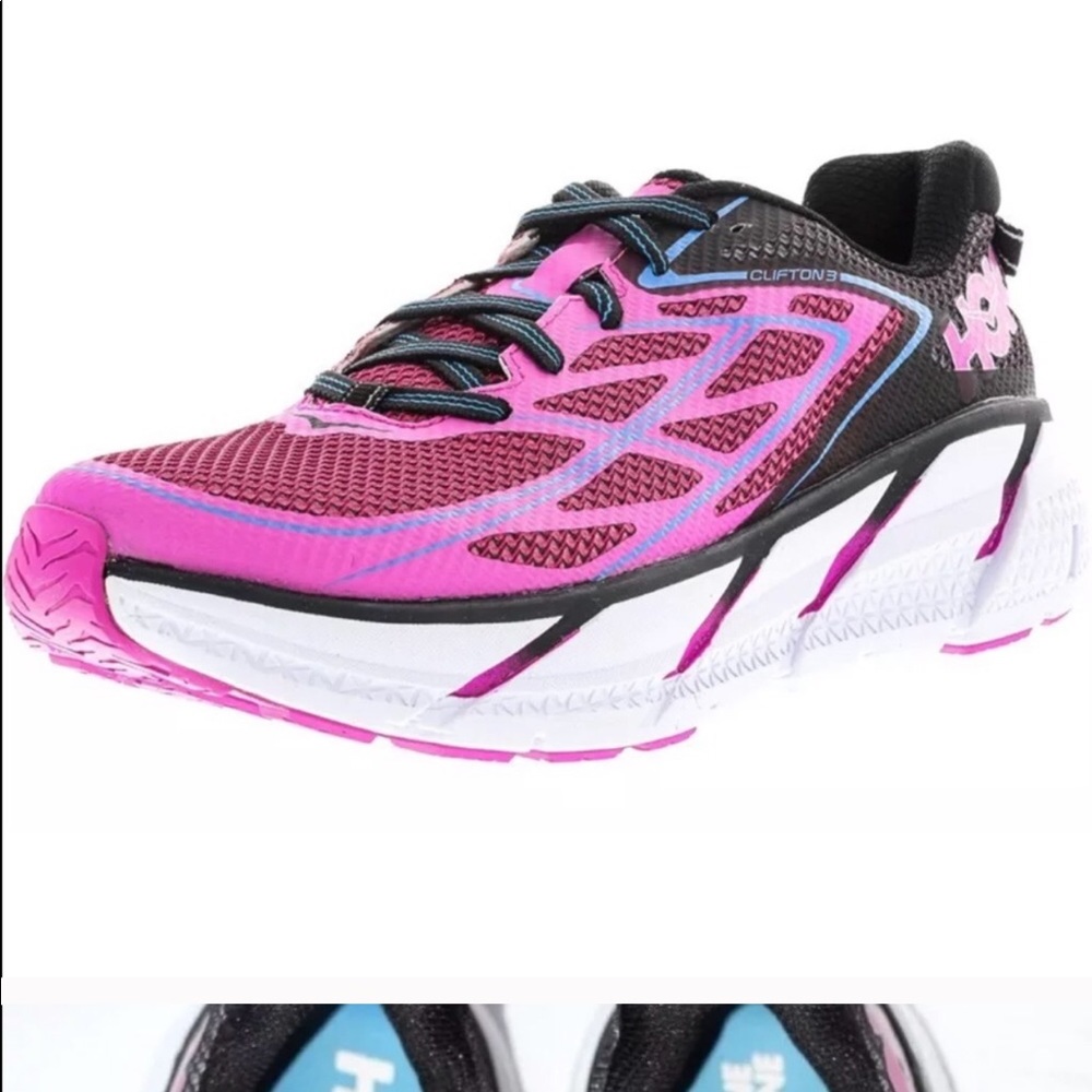 Hoka Clifton 3 pink raspberry